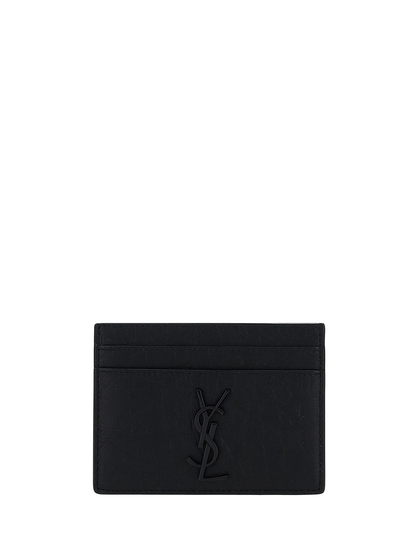 SAINT LAURENT Leather Cardholder
