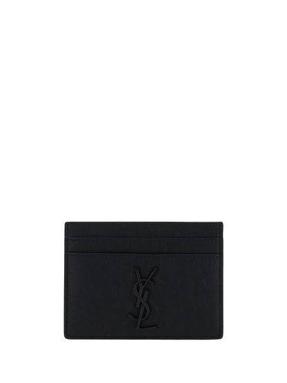 SAINT LAURENT Leather Cardholder