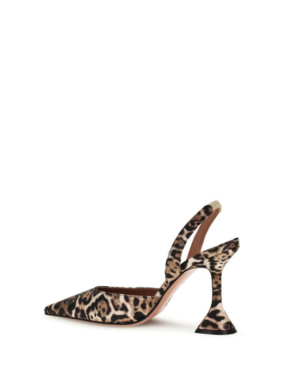 AMINA MUADDI Holli leopard print Pumps
