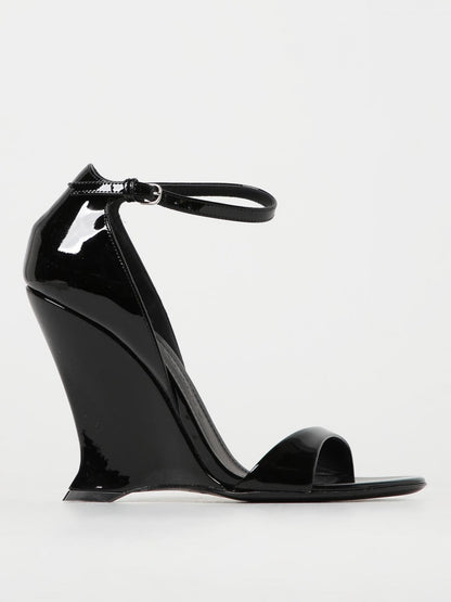 Ferragamo Wedge Shoes Woman Black