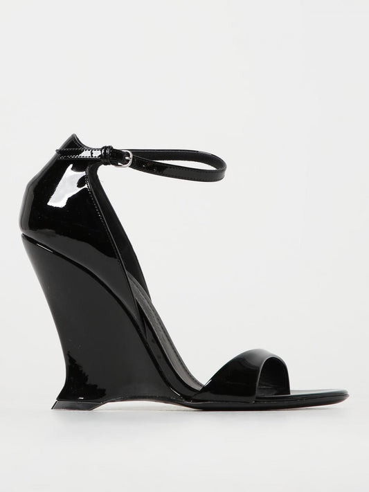 Ferragamo Wedge Shoes Woman Black