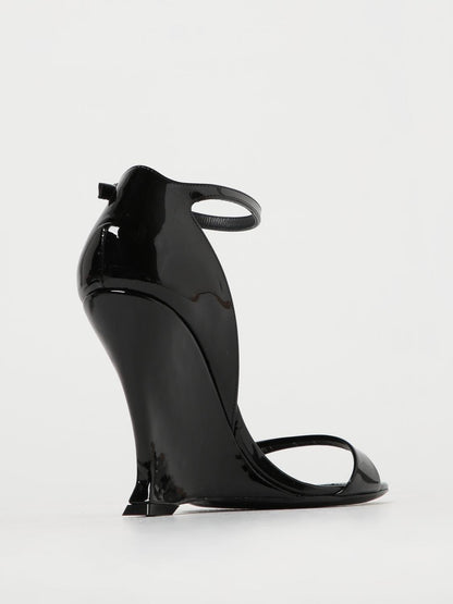 Ferragamo Wedge Shoes Woman Black