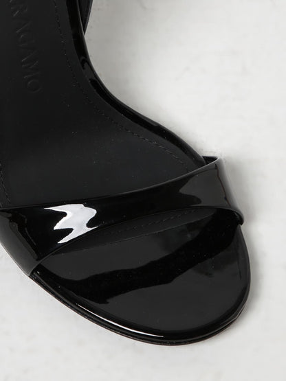 Ferragamo Wedge Shoes Woman Black