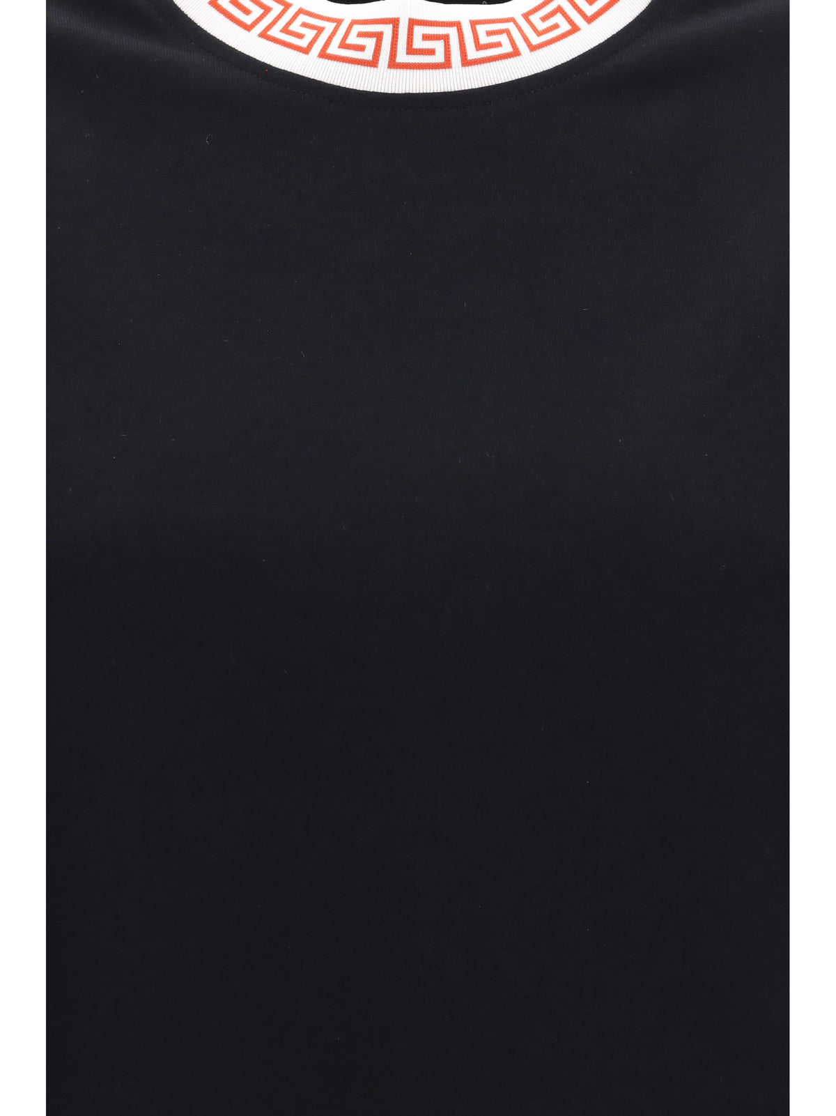Versace T-shirt with greca details - Black
