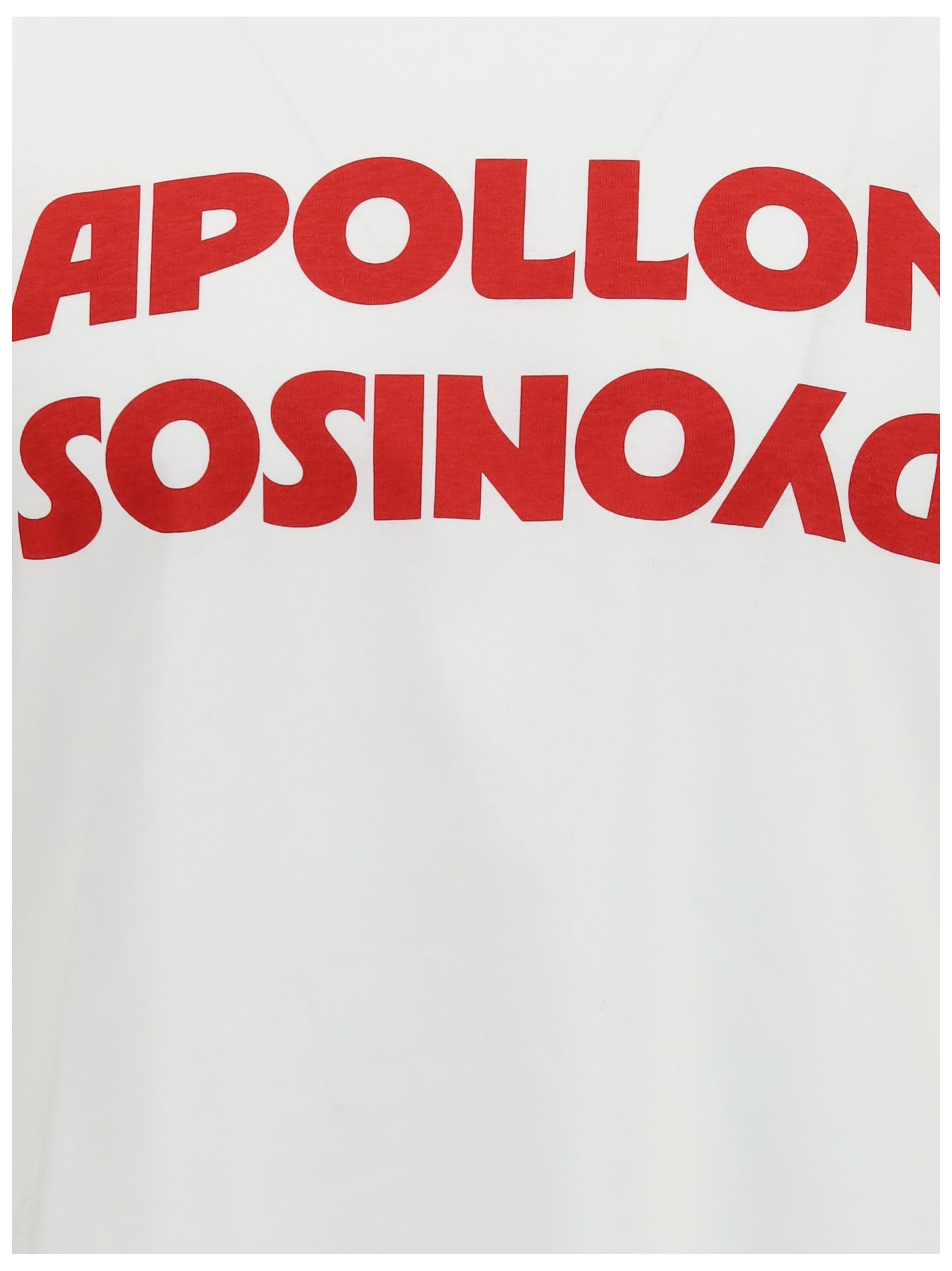 VALENTINO Cotton T-shirt with Apollo Dyonisos graphic print