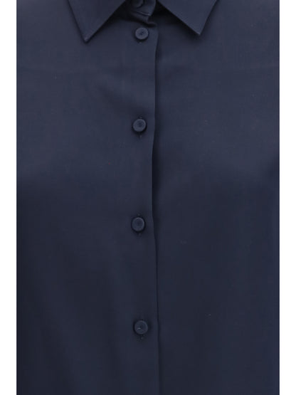 Max Mara Pure Mxpvoliera Shirt - Blue Marino