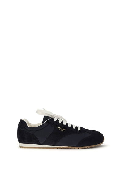 Prada Suede and fabric Sneakers - Bleu