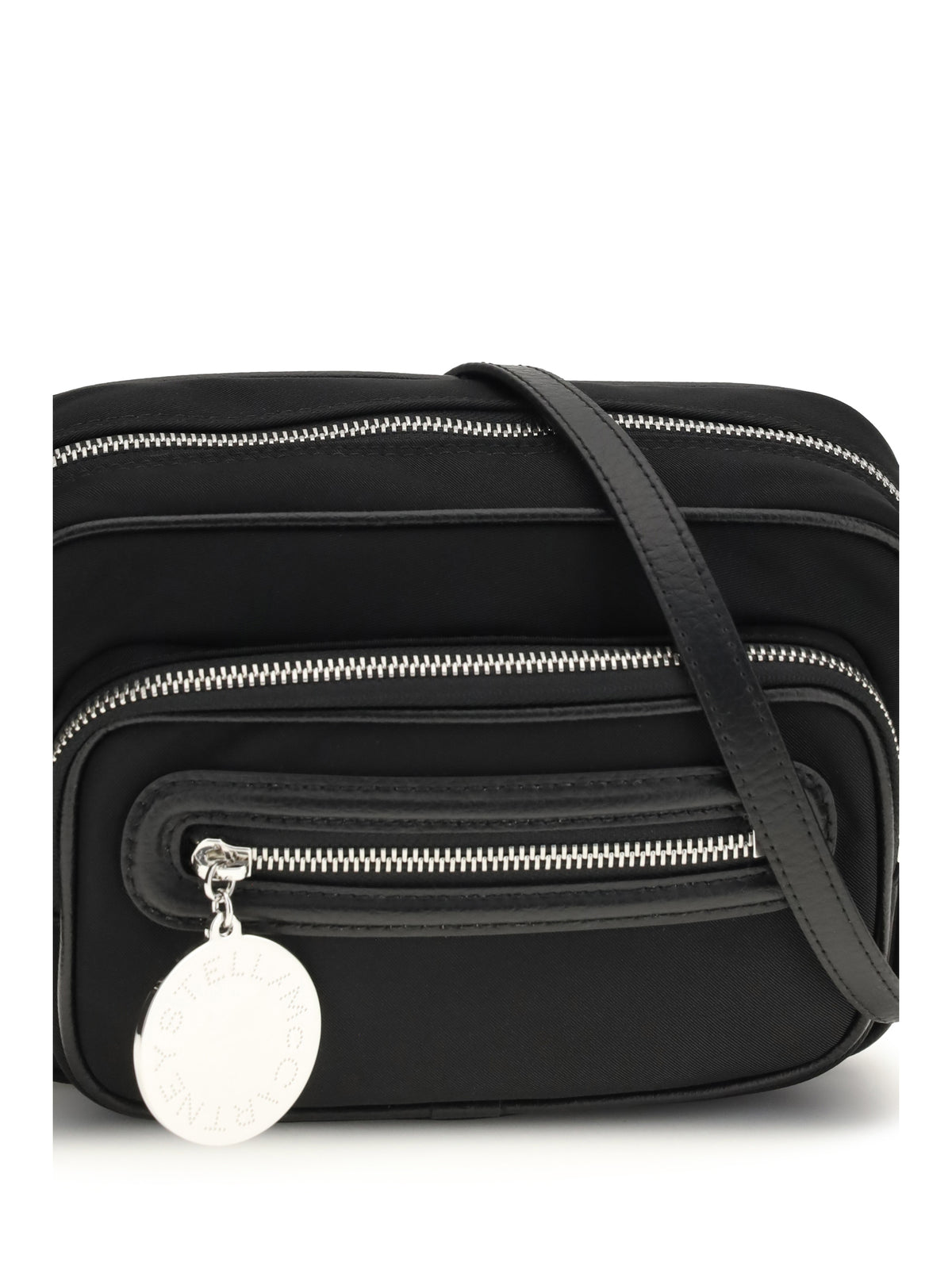 Stella Mccartney Dartmoor Shoulder Bag in Econyl - Ultra Black
