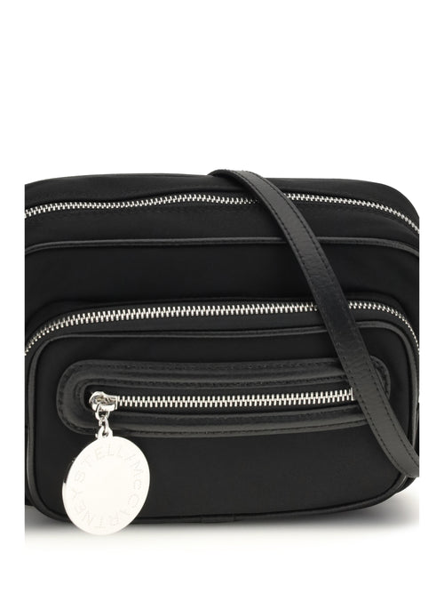 Stella Mccartney Dartmoor Shoulder Bag in Econyl - Ultra Black