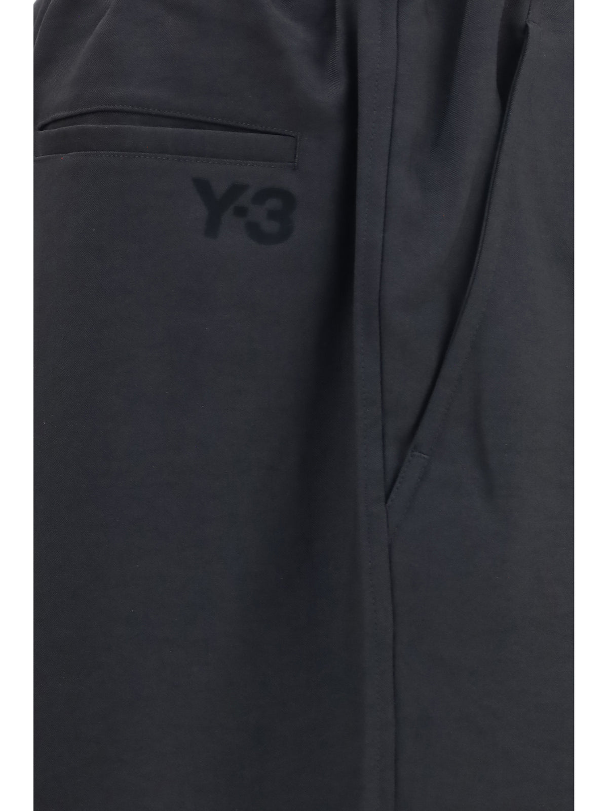 Y-3 Sport Uniform Pleated Pants - Black
