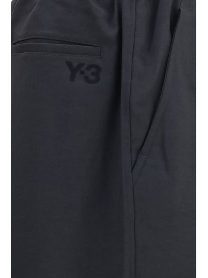 Y-3 Sport Uniform Pleated Pants - Black