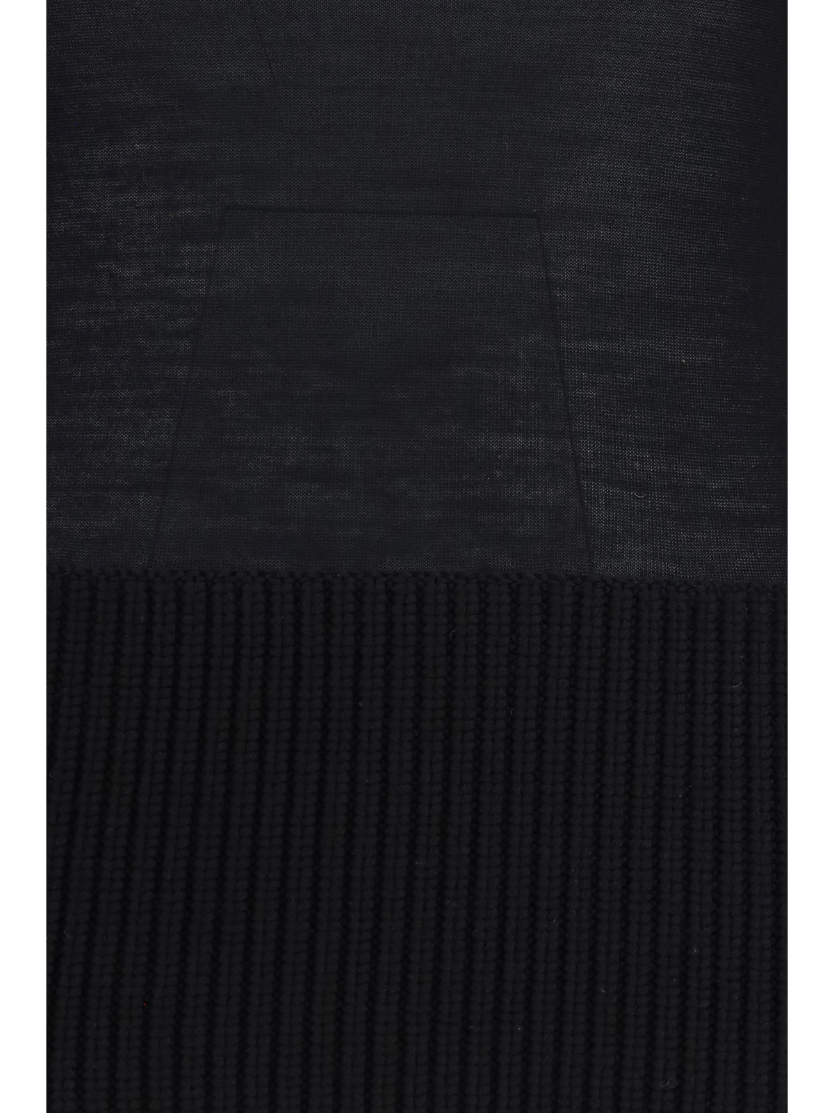 AlaïA Merino wool crewneck Top - Noir Alaia