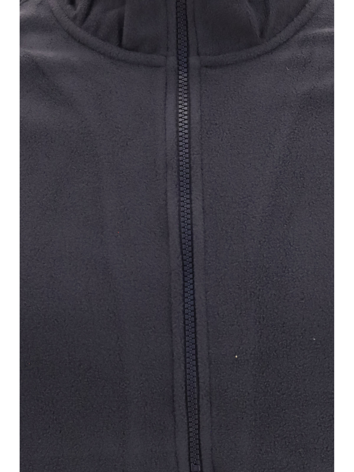 Entire Studios Shell fleece zip Jacket - Black