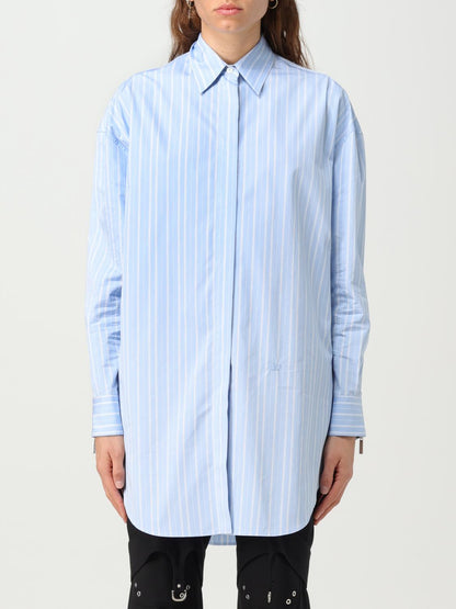 Off White Shirt Woman Striped