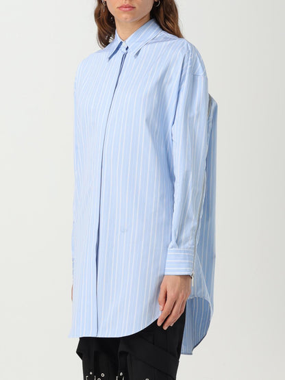 Off White Shirt Woman Striped