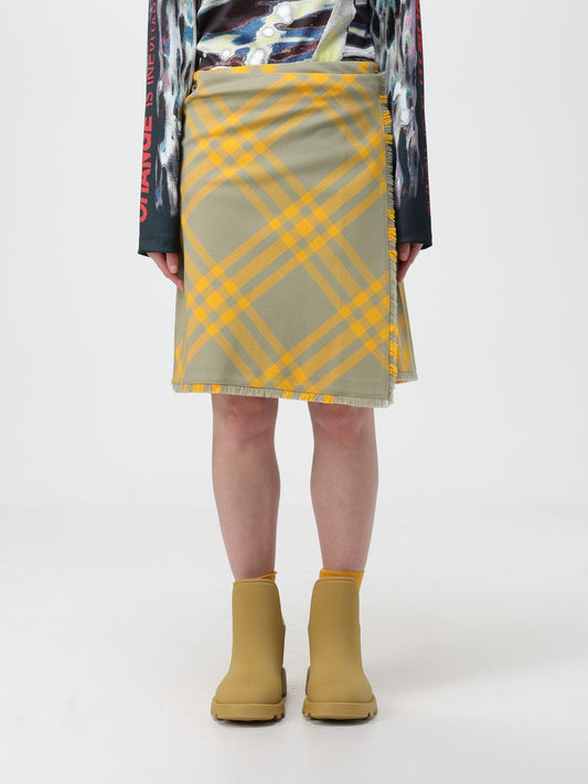 Burberry Skirt Woman Yellow