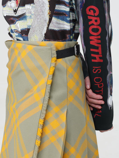 Burberry Skirt Woman Yellow