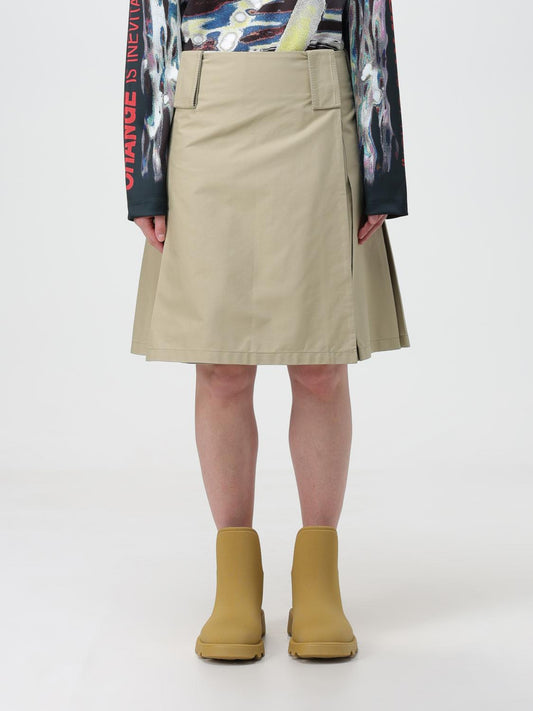 Burberry Skirt Woman Beige
