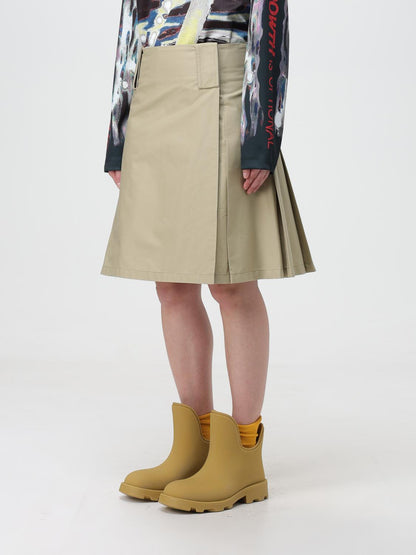 Burberry Skirt Woman Beige