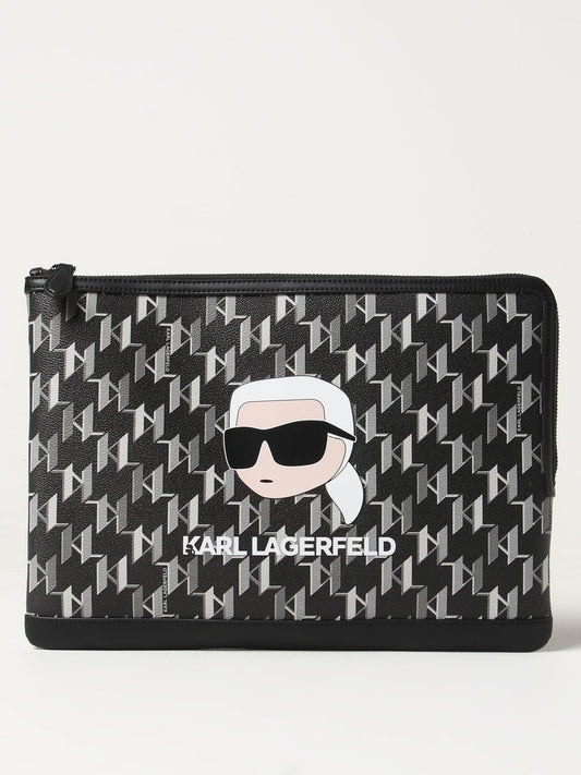 Karl Lagerfeld Clutch Woman Black