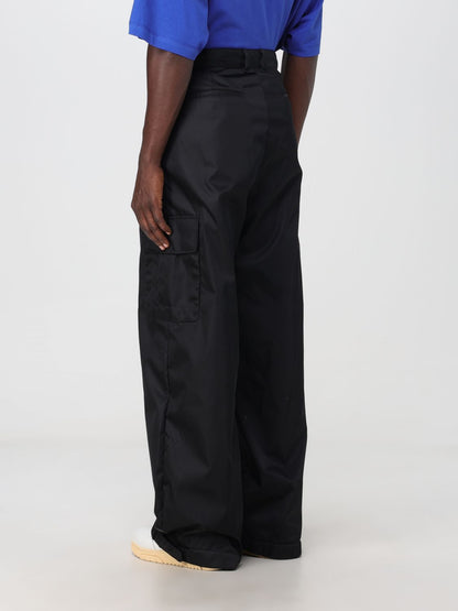 Off White Pants Men Black