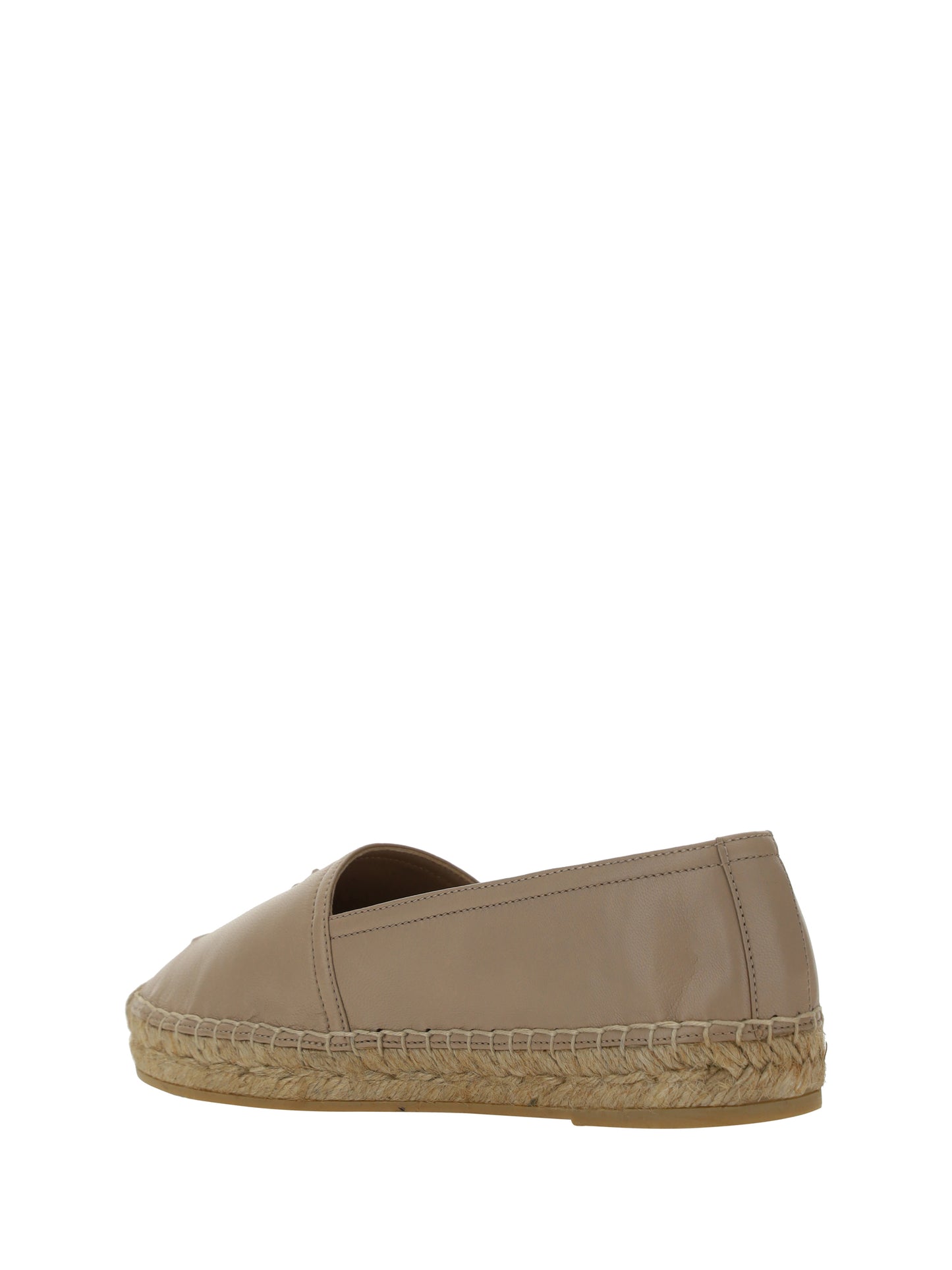SAINT LAURENT Lambskin Espadrilles