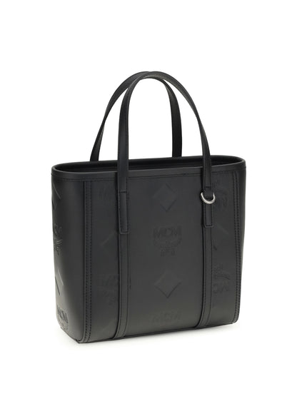 MCM Toni small Tote Bag with embossed Maxi Visetos motif