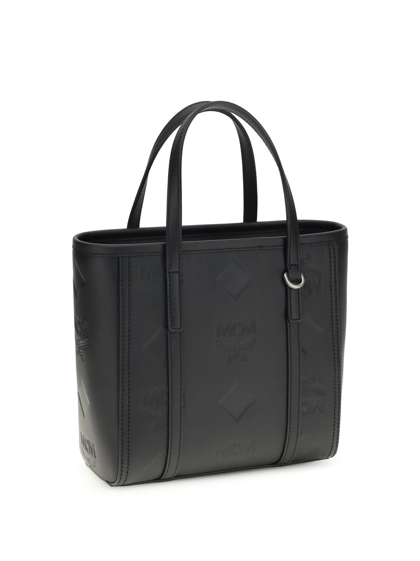 MCM Toni small Tote Bag with embossed Maxi Visetos motif