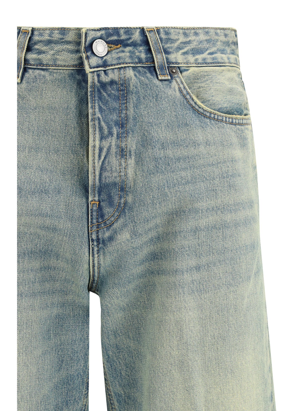 Haikure Straight-leg Jeans - Earth Blue
