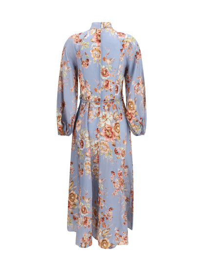 ZIMMERMANN Awaken Billow Floral maxi Dress