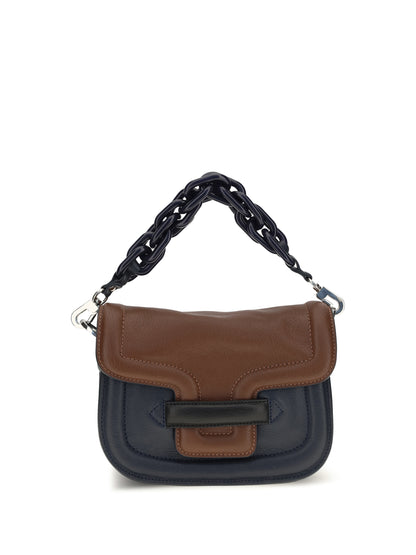 Pierre Hardy Alphaville Shoulder Bag - Navy-Brown-Black