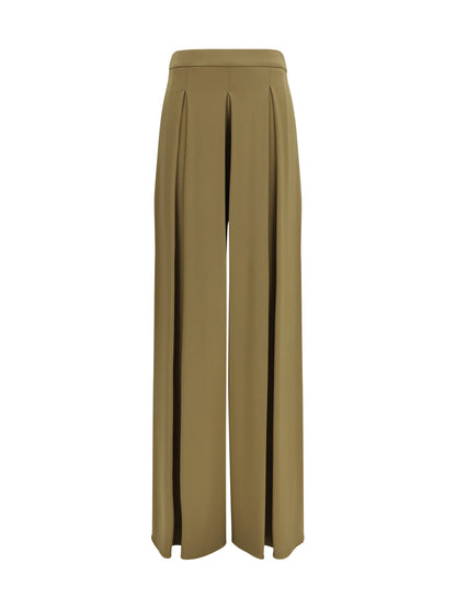 Max Mara Pure Viscose technical jersey Pants - Deserto