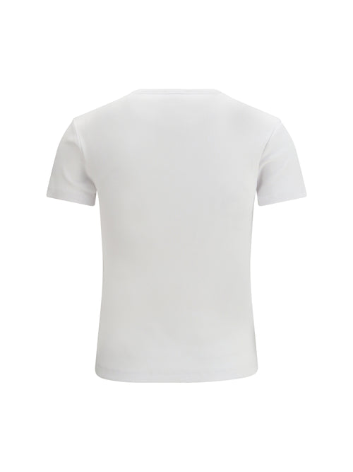 Off-White Off Stamp Rib Basic T-shirt - White-Black