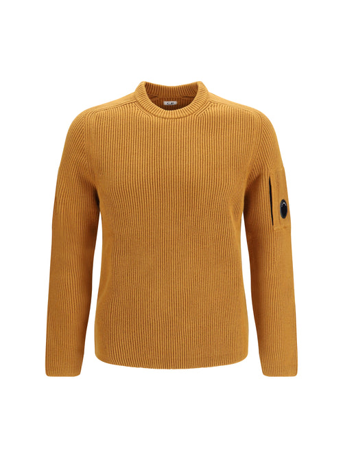 C.P. Company Full-rib cotton Sweater - Buck Thorn Brown