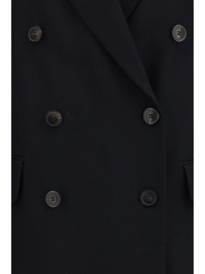 Dries Van Noten Long wool Coat - Black