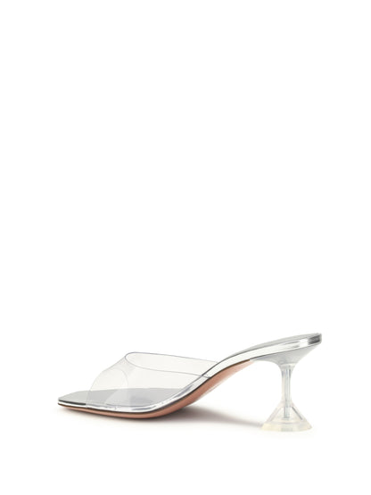 AMINA MUADDI Lupita Glass Sandals