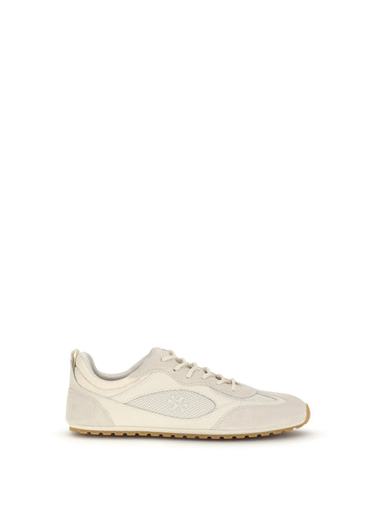 Tory Burch Field Sneakers - Light Cream