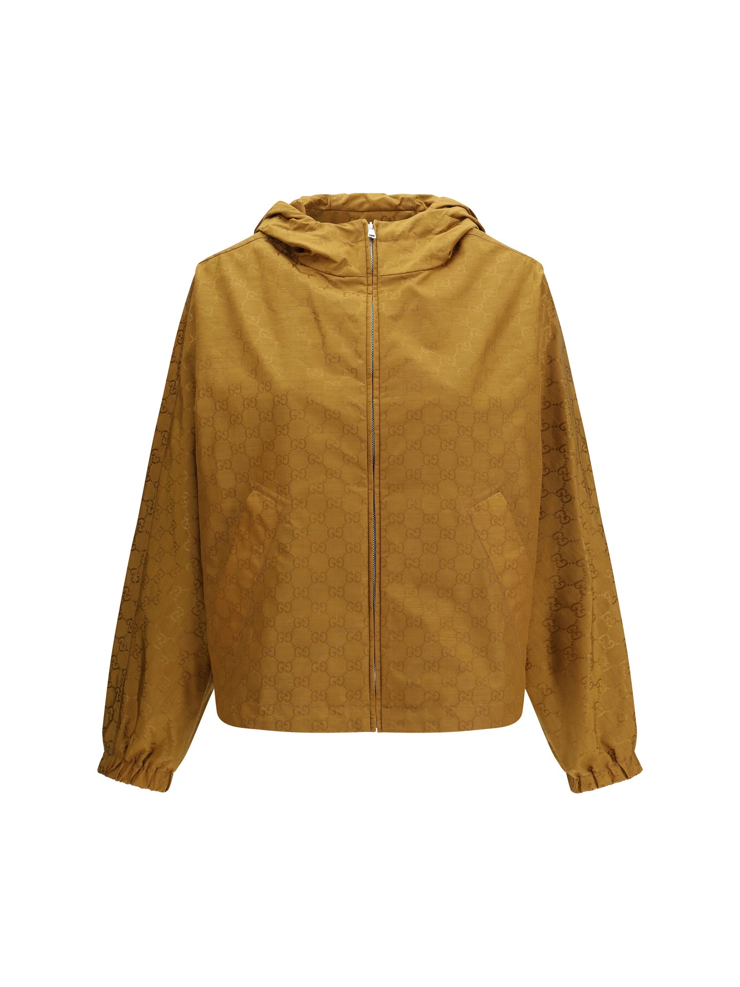 GUCCI Short technical jacquard Jacket with all-over GG motif