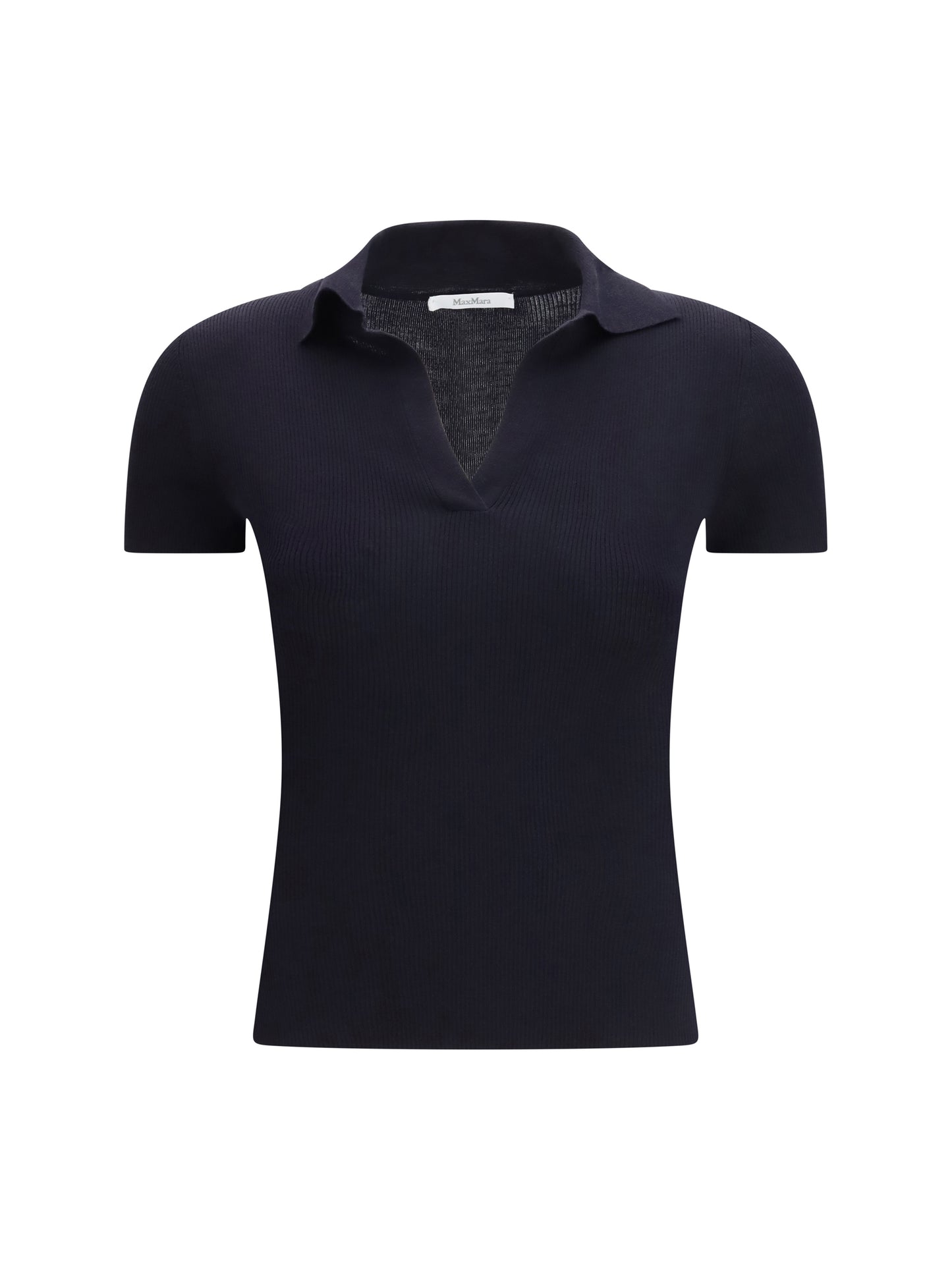MAX MARA Albero Wool Polo Shirt