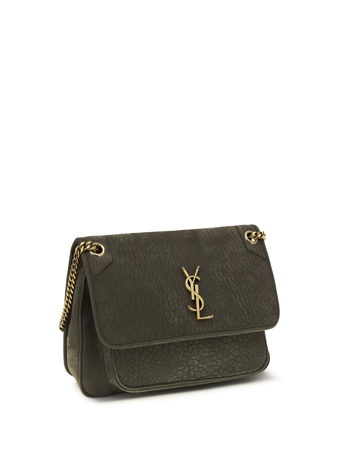 SAINT LAURENT Large Niki Shoulder Bag in lambskin