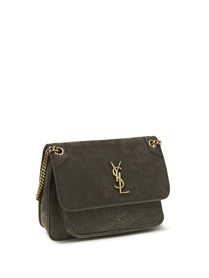 SAINT LAURENT Large Niki Shoulder Bag in lambskin