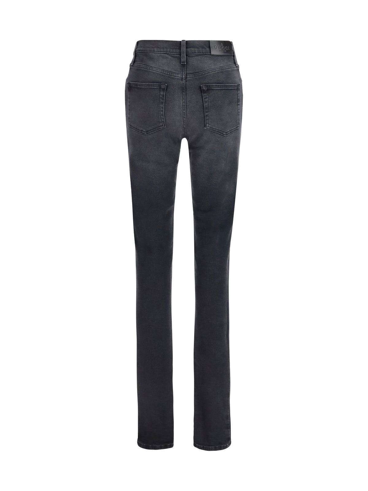 Gucci Skinny washed cotton denim Jeans - Black