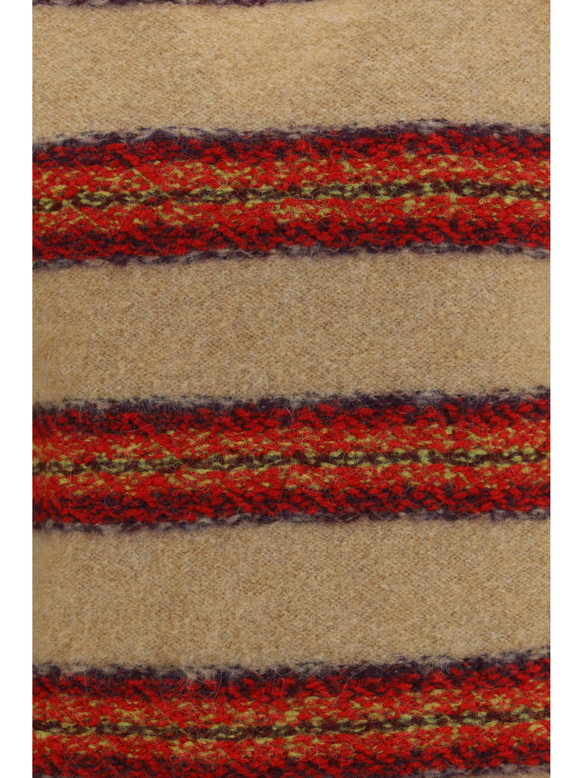 Dries Van Noten Striped sleeveless Sweater Vest - Ecru