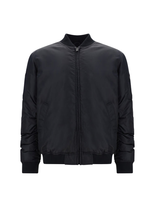 Moschino Zip-Up Bomber Jacket - Multi Black  555