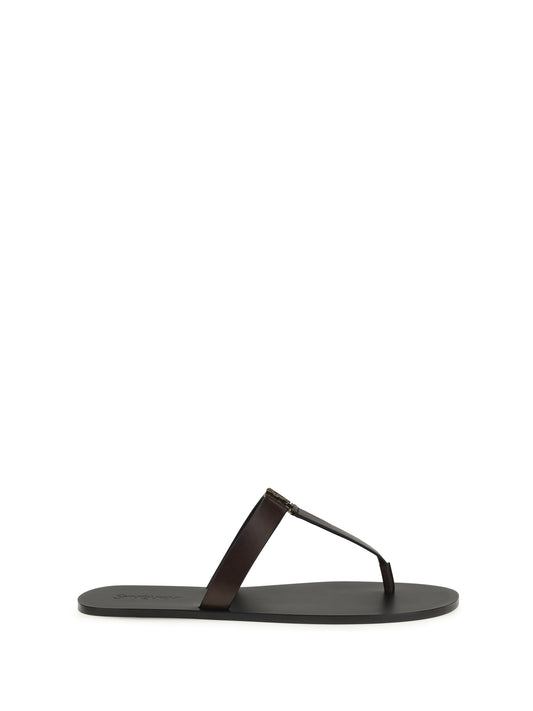 SAINT LAURENT Babylone thong Sandals