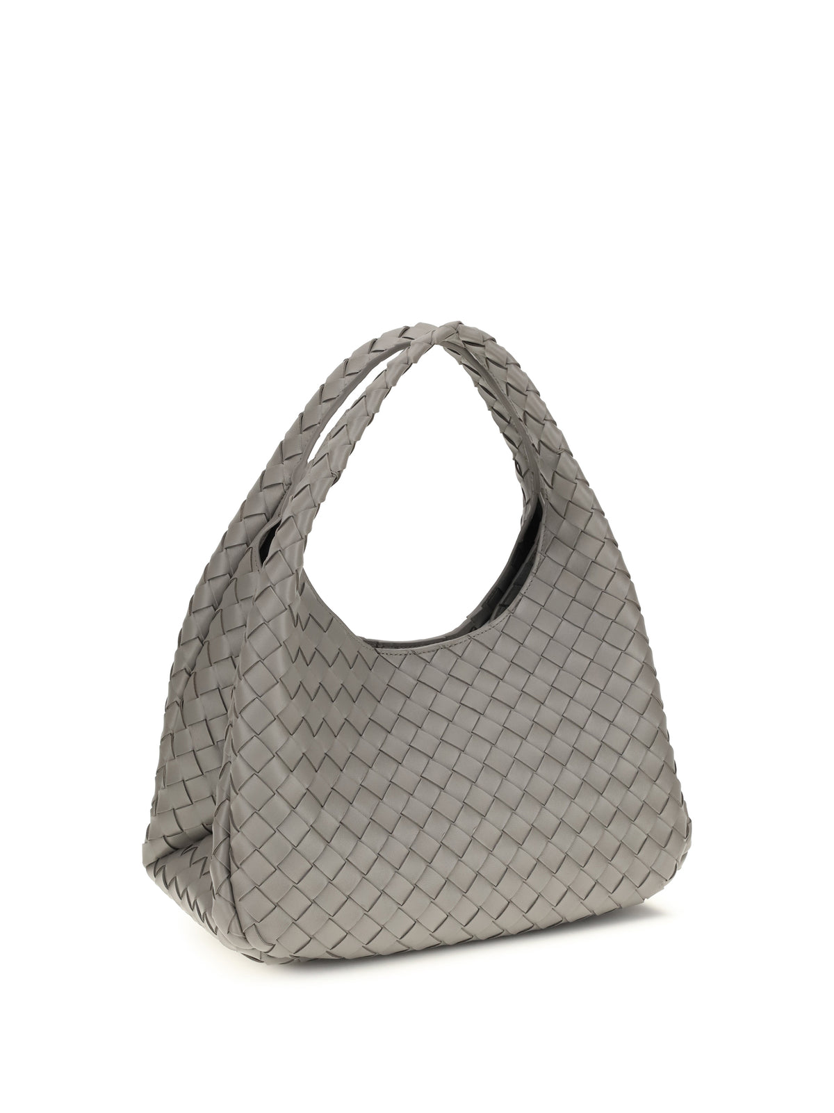 Bottega Veneta Campana Shoulder Bag - Basalt-Muse Brass