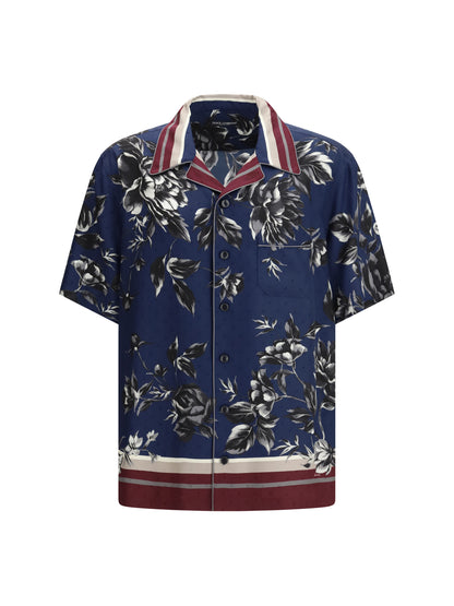 DOLCE & GABBANA Silk short-sleeve Shirt
