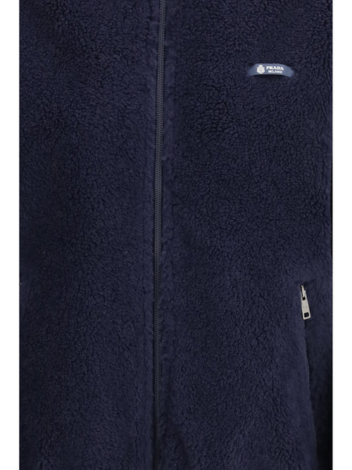 Prada Fleece Jacket - Navy