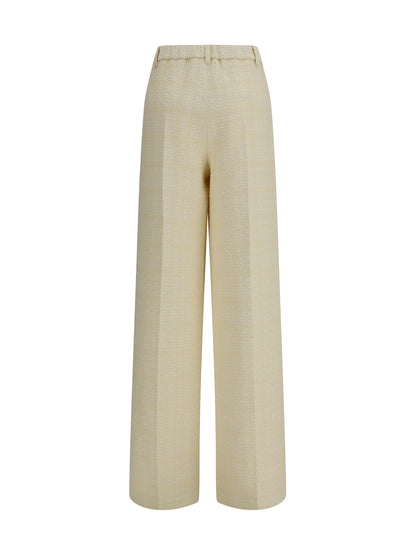 GUCCI Cotton tweed check Pants
