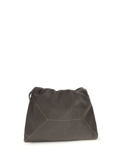 Brunello Cucinelli Leather Shoulder Bag - Testa Moro